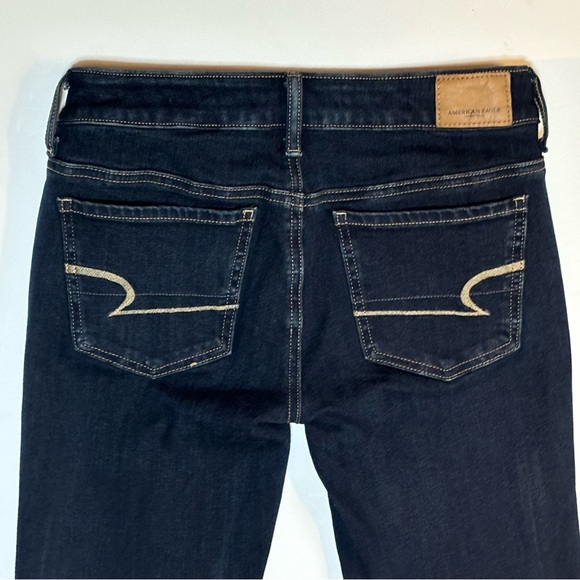 AE Super Stretch x4 Jegging Jeans Dark Wash 0S or 0 Short - Picture 5 of 12